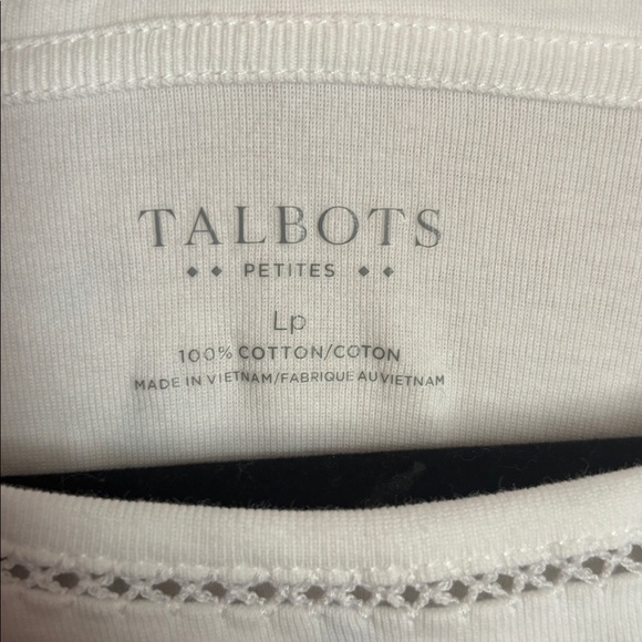 Talbots Classic White Tank Top - Picture 2 of 3